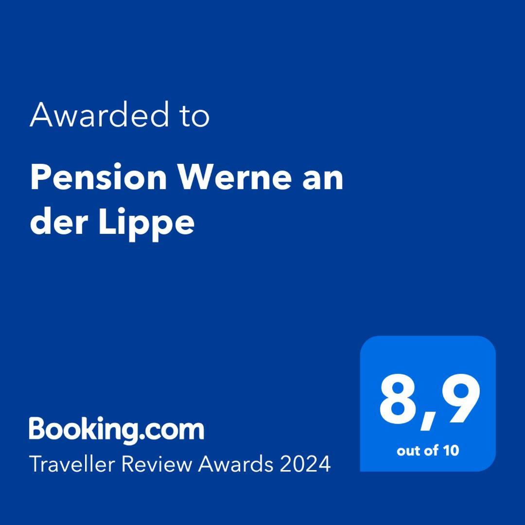 Pension Werne An Der Lippe Apartment Exterior foto